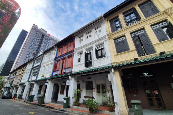 Five Shophouses Three Bukit Timah Plaza Retail Units For Sale 