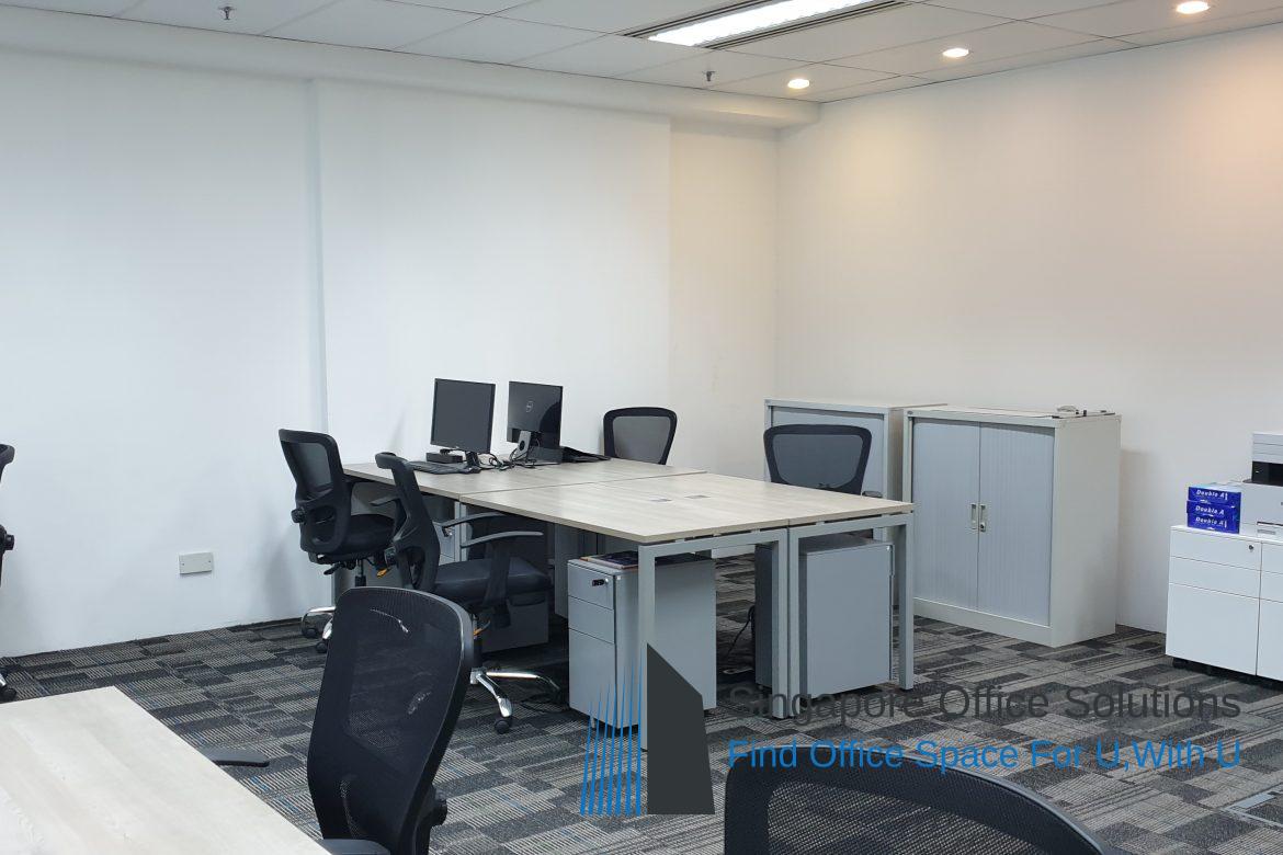 Fitted Small Office For Rent at Raffles Place Singapore Office Rental