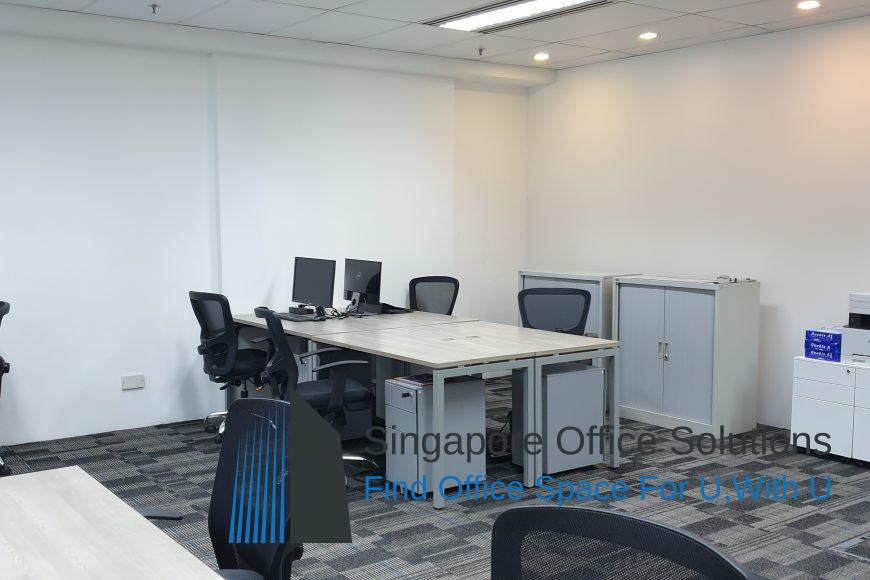 Fitted Small Office For Rent at Raffles Place Singapore Office Rental