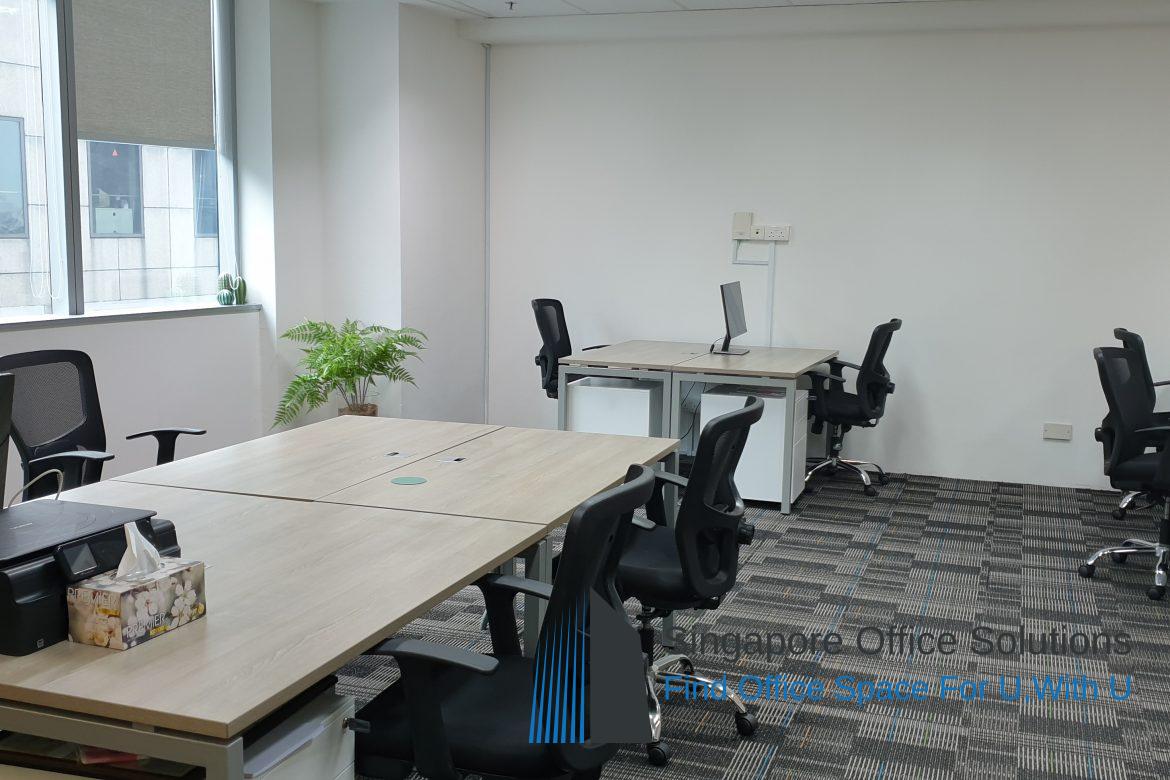 Fitted Small Office For Rent at Raffles Place Singapore Office Rental