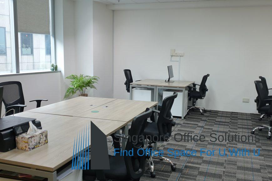 Fitted Small Office For Rent at Raffles Place Singapore Office Rental